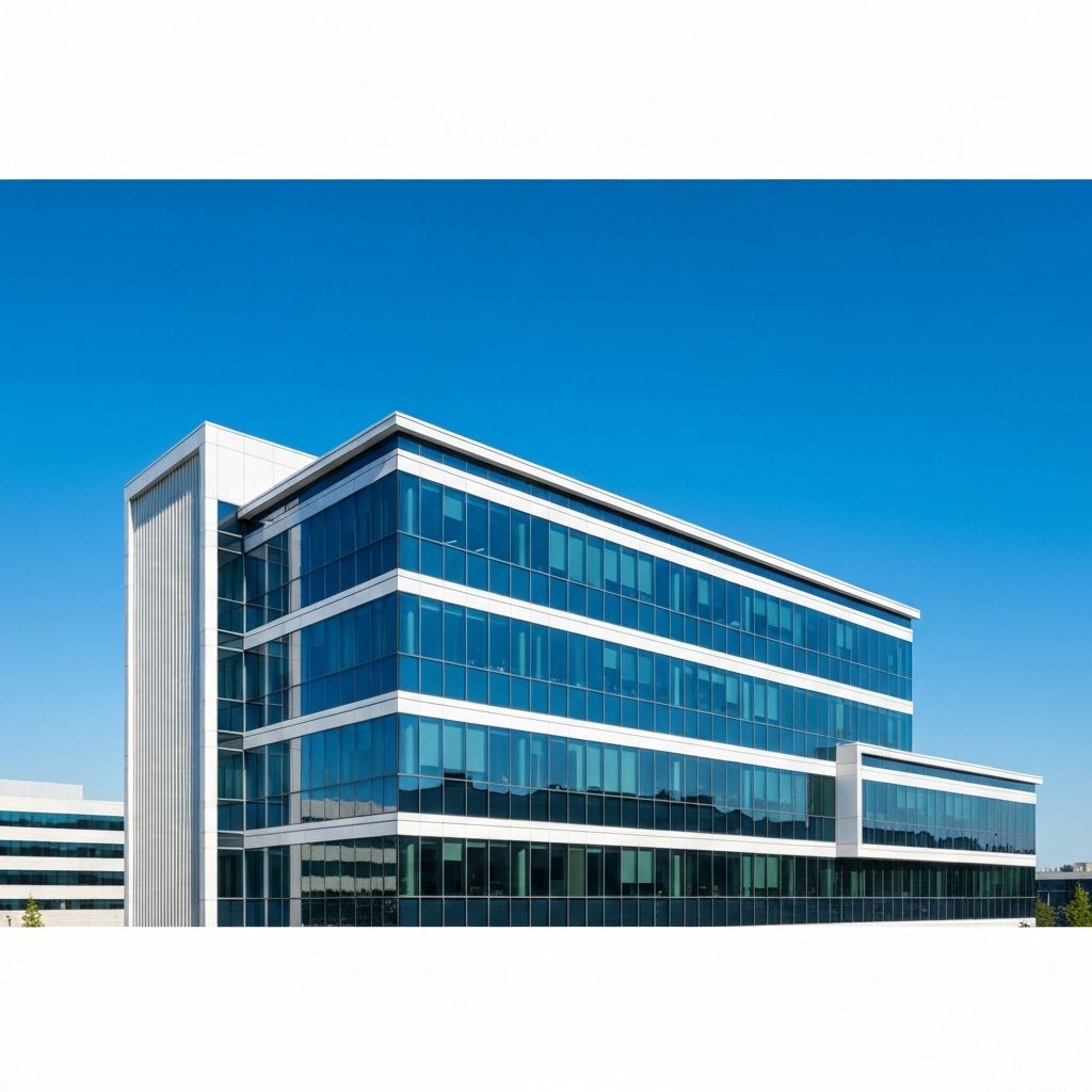 Modern office building